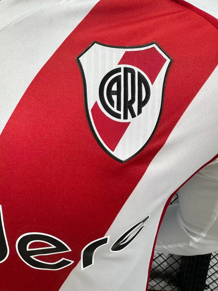 2024/25 River Plate Home Long Sleeve Shirt - Players