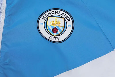 Manchester City retro hooded trench coat