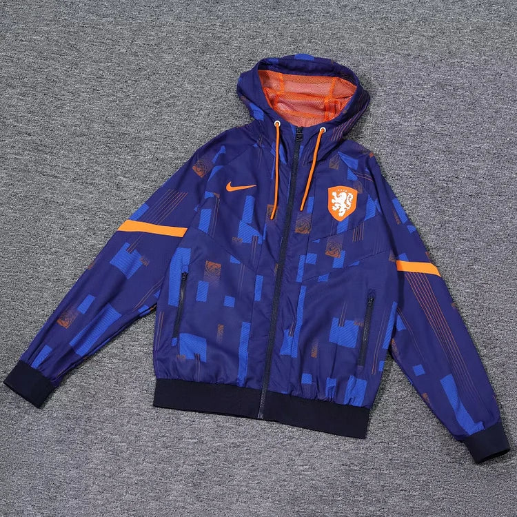 2024/25 Netherlands national team blue windbreaker