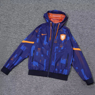 2024/25 Netherlands national team blue windbreaker