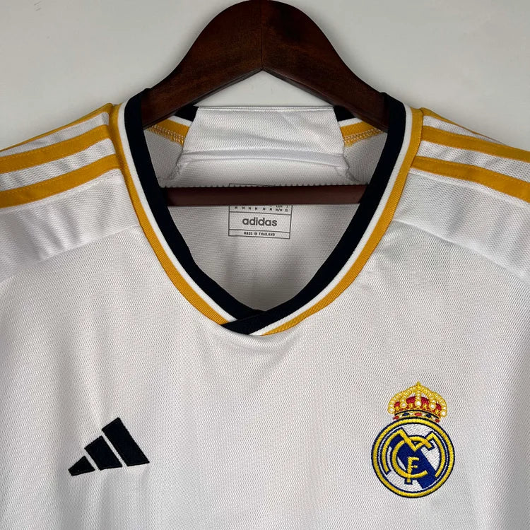 2023/24 Real Madrid Home Long Sleeve Jersey