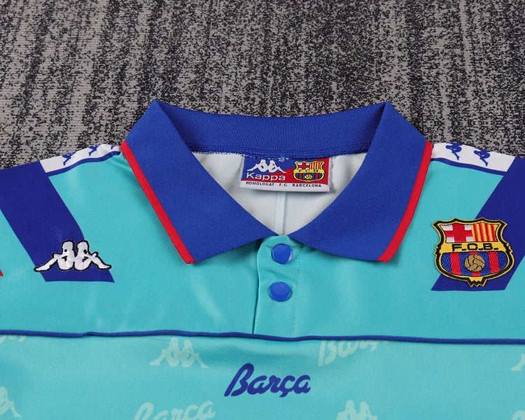 1992/93 Barcelona Away Shirt - Kids.
