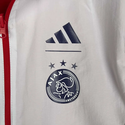 2023/2024 Ajax Reversible Windbreaker(Red-White)Soccer Jersey