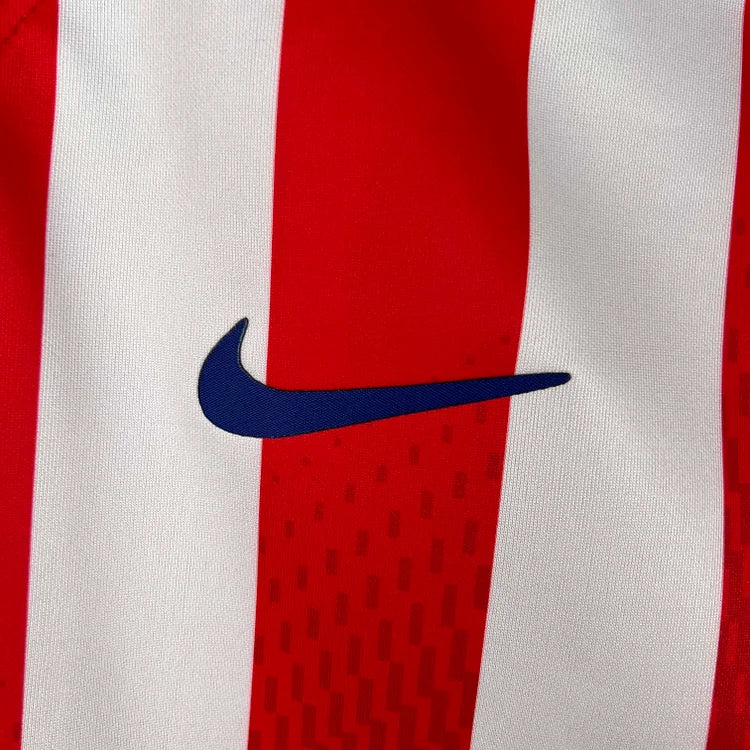 2023/24 Atletico Madrid Home Long Sleeve Shirt