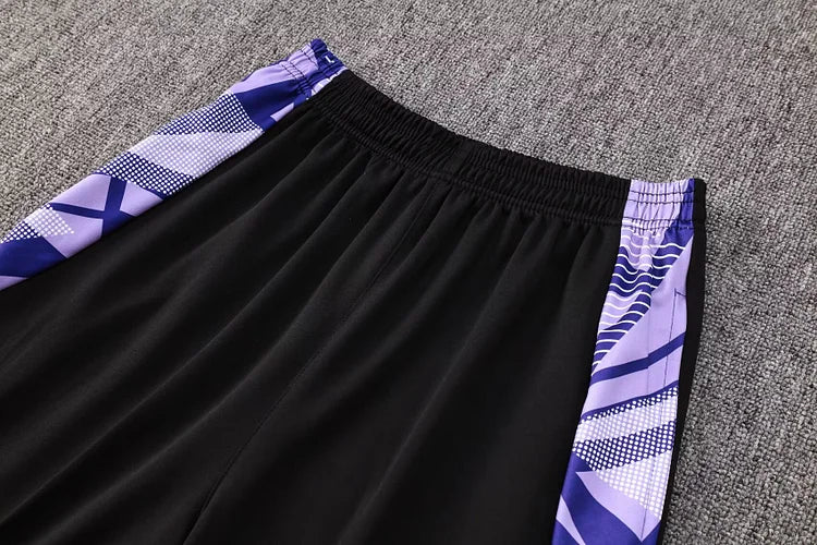 2024/25 German half zip training suit purple 1:1 Thailand quality suit