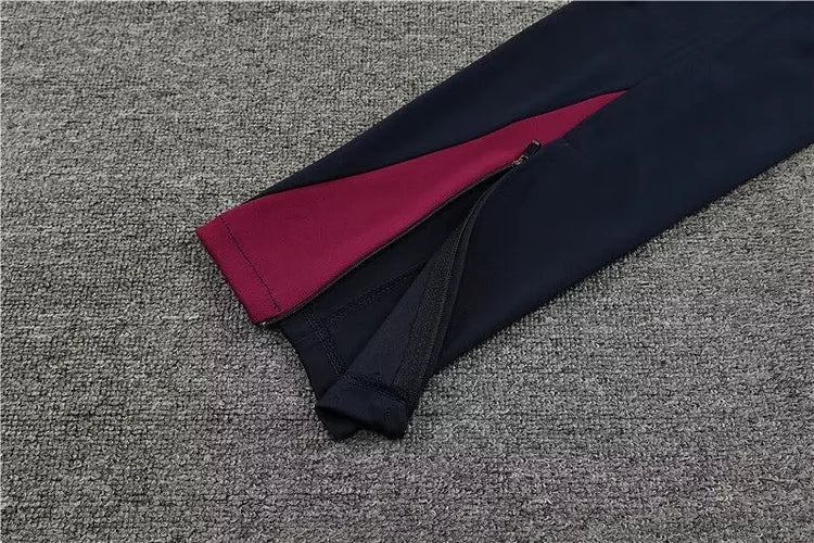 2024/25 England half-pull training uniform red 1:1 Thai quality suit