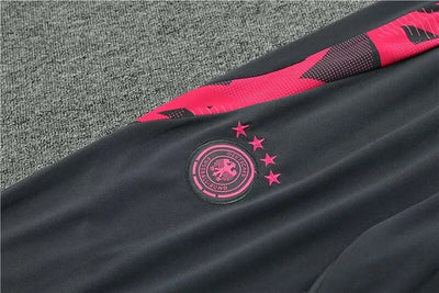 2024/25 German team black half-zip training suit 1:1 Thai quality