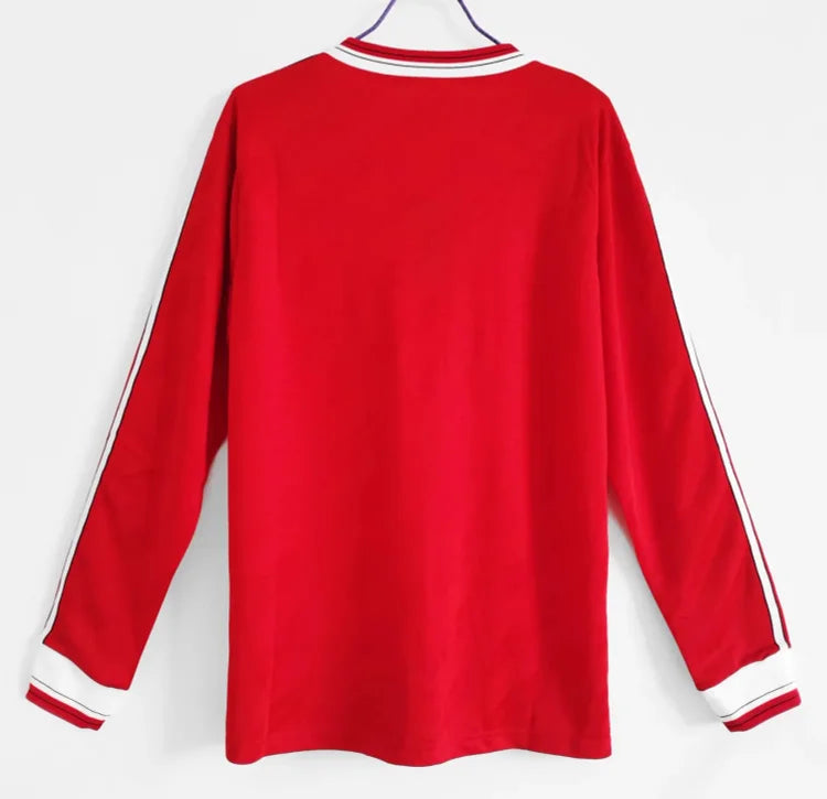1986/88 Manchester United Home Long Sleeve Retro Jersey