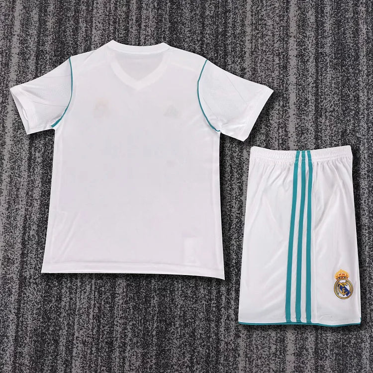2017/18 Real Madrid Home Jersey - Kids Kit