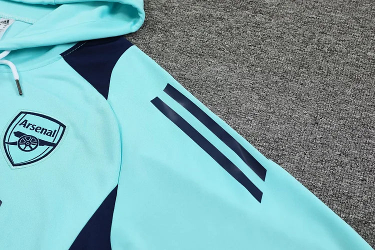2024/25 Arsenal Hooded Training Kit