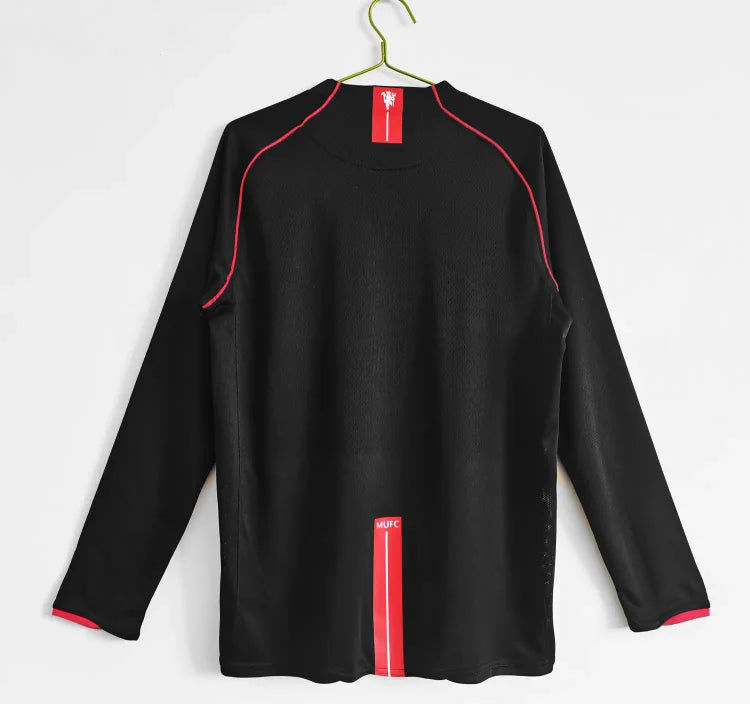 2007/08 Manchester United Away Retro Long Sleeve Shirt