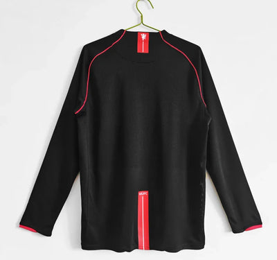 2007/08 Manchester United Away Retro Long Sleeve Shirt
