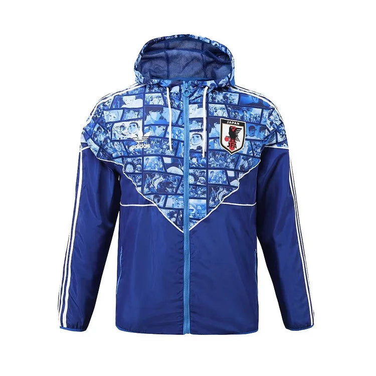 Japanese Anime Hooded windbreaker.