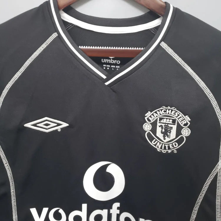 2000/01 Manchester United Black Retro Jersey