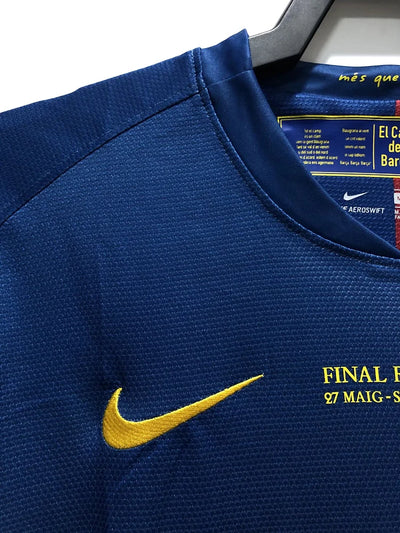 2008/09 Barcelona Home Long Sleeve Shirt - Champions League Edition