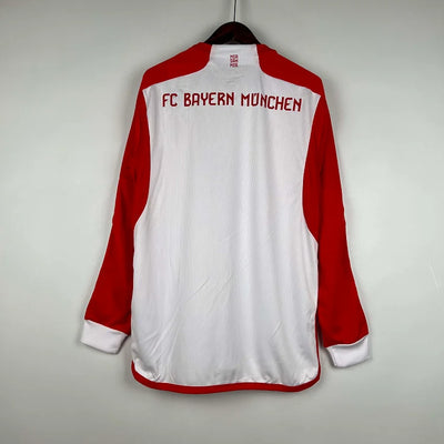 2023/24 Bayern Munich Home Long Sleeve Shirt