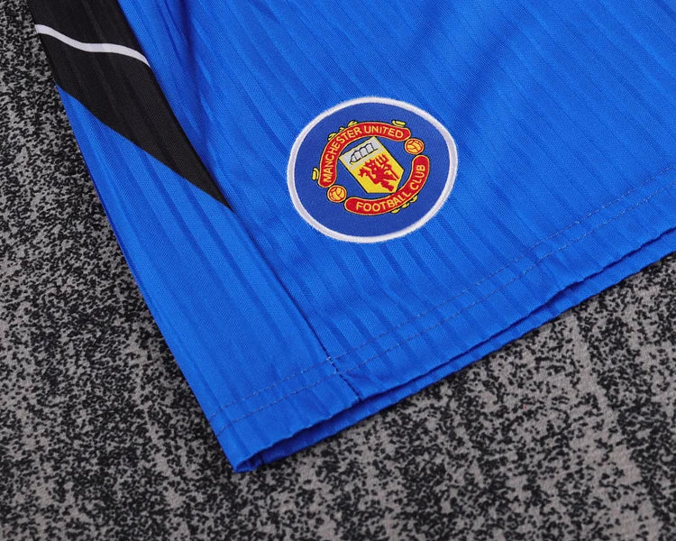 1996/97 Manchester United Second Away Shirt - Kids Kit
