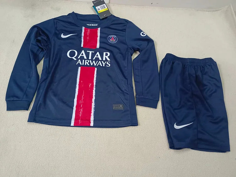 2024/25 Paris Home Long Sleeve Jersey-Children'S Suit