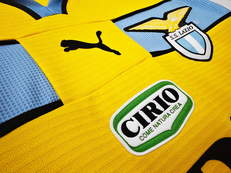 1998/99 Lazio away yellow jersey