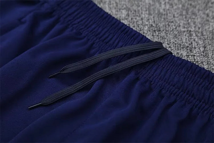 2025 Portugal long-sleeved royal blue training suit