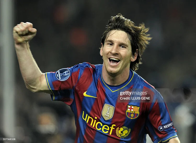 2009/10 Barcelona Home Jersey - Player Edition