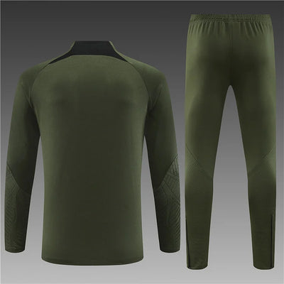 2023/24 Barcelona Military Green Training Kit
