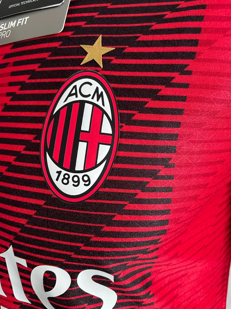 2023/24 AC Milan Home Shirt - Player Edition