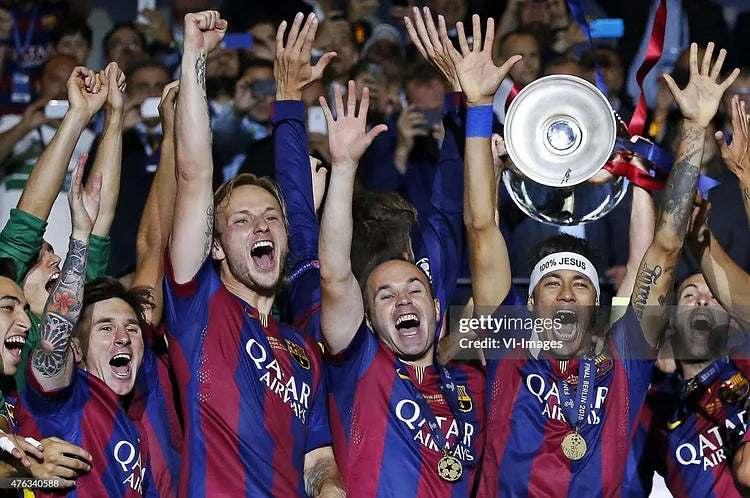 2014/15 Barcelona Home Retro Jersey - Player Version