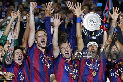 2014/15 Barcelona Home Retro Jersey - Player Version