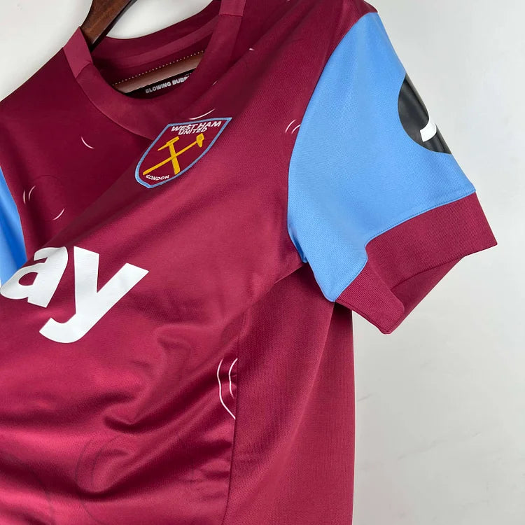 2023/24 West Ham United Football Shirt Home