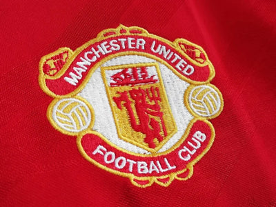 1986/88 Manchester United Home Long Sleeve Retro Jersey