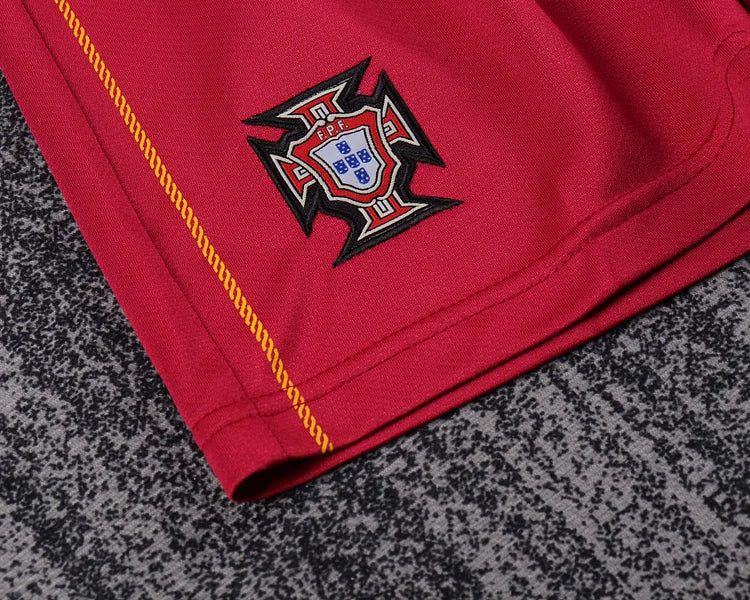 2006 Portugal Home Retro Kit - Kids Set