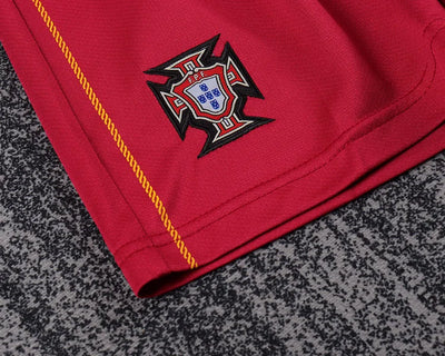 2006 Portugal Home Retro Kit - Kids Set