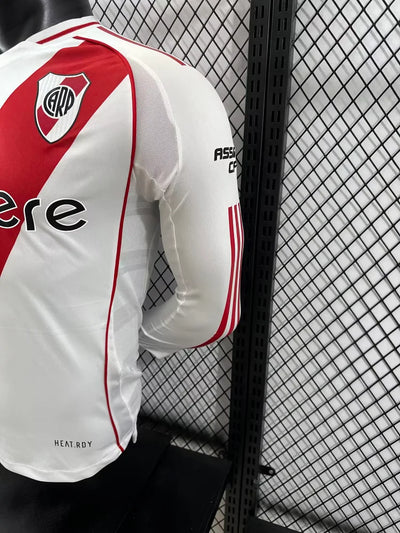 2024/25 River Plate Home Long Sleeve Shirt - Players