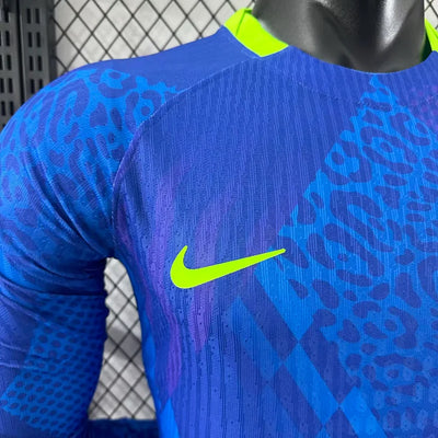 2025 Brazil Away Long Sleeve - Player Edition