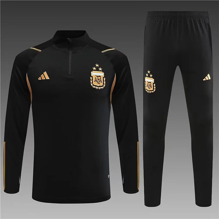 2023/24 Argentina Black Long Sleeve Training Kit