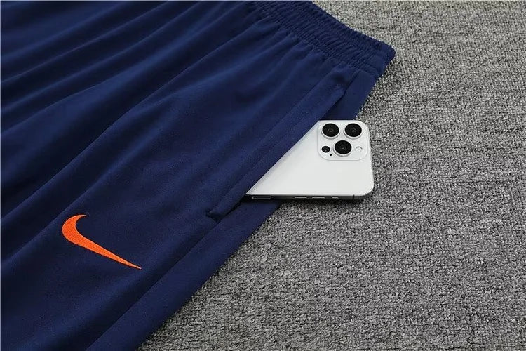 2024/25 Dutch half-pull training uniform orange 1:1 Thai quality suit