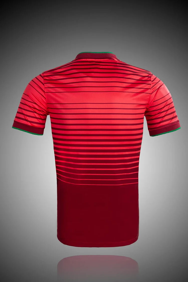2014 Portugal Centenary Retro Home Jersey