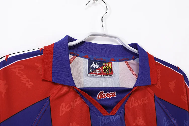 1996/97 Barcelona Home Long Sleeve Shirt