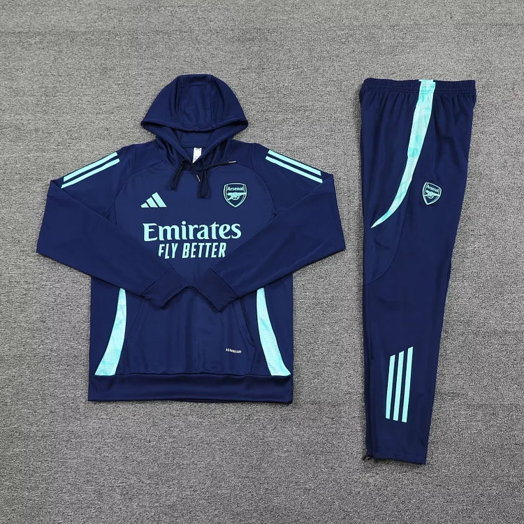 2024/25 Arsenal Hooded Training Kit
