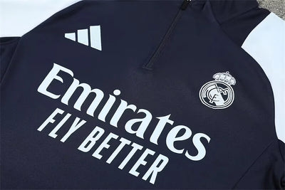 2024/25 Real Madrid Half-Zip Training Kit
