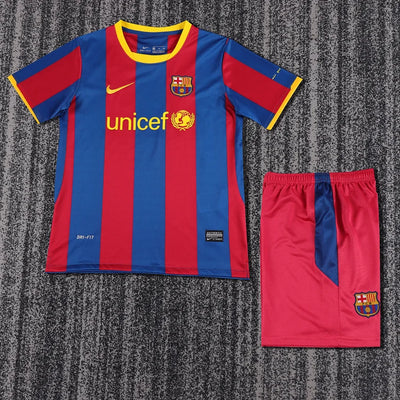 2010/11 Barcelona Home Retro - Kids Jersey