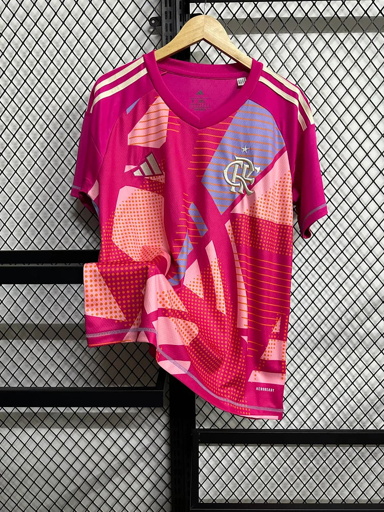 2025/26 Flamengo Goalkeeper Jersey Pink
