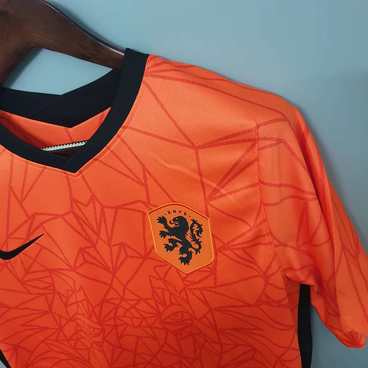 Soccer Shirt Netherlands 2020 Red Home