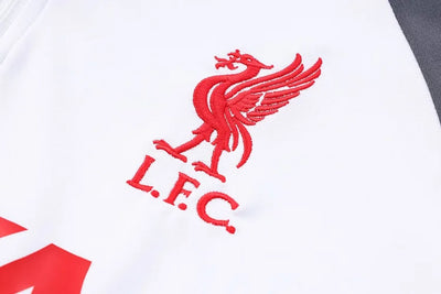 2023/24 Liverpool Half-zip white training suit
